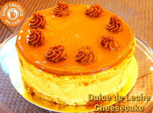 Dulce de Leche Cheesecake - Chef Laudico OK Cafe 